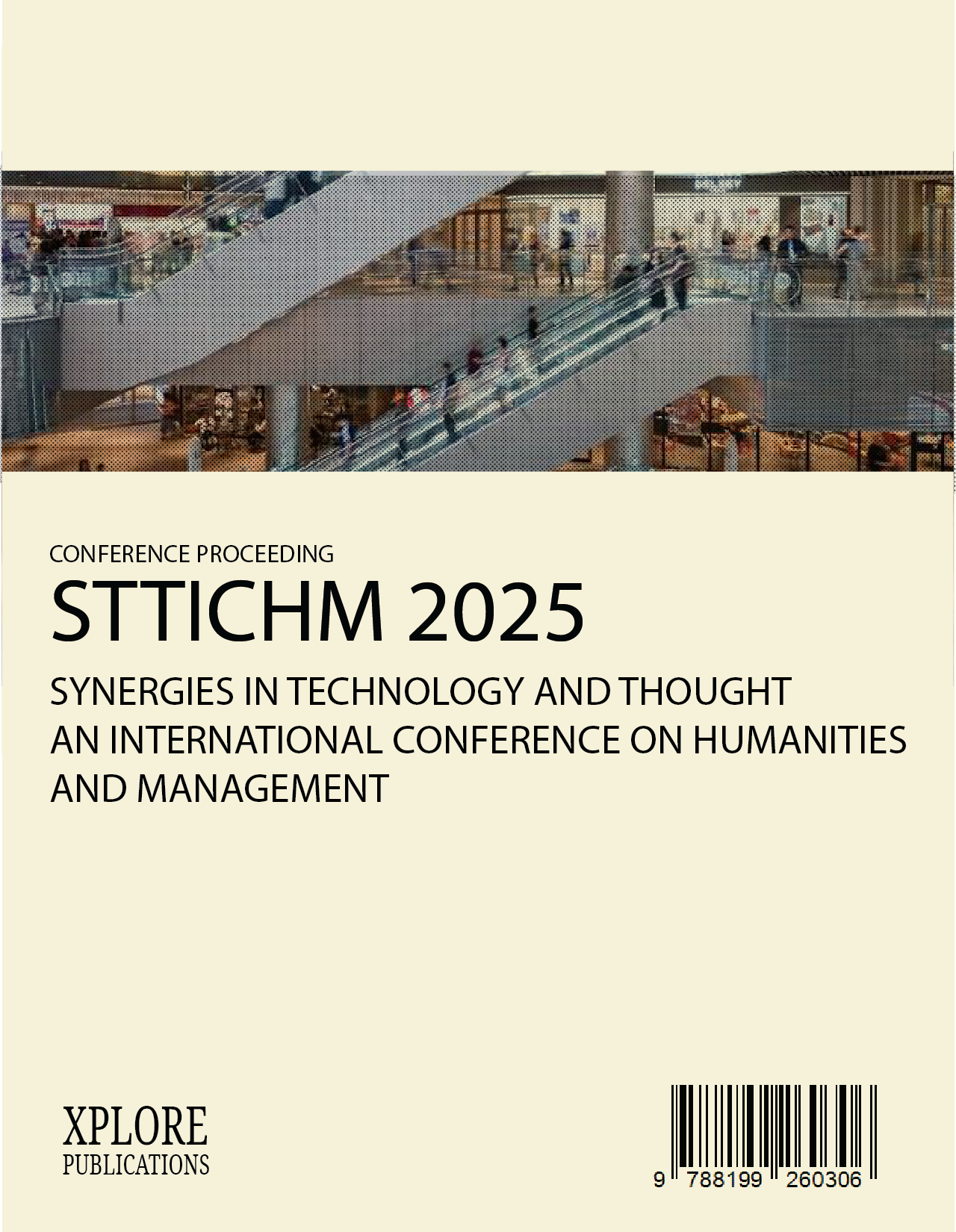 Cover of Synergies in technology and thought an international conference on humanities and management